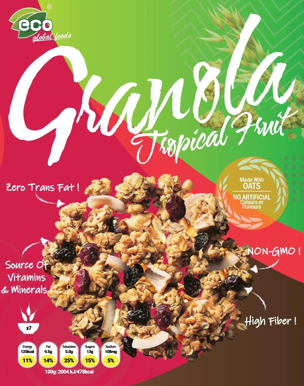 Tropical Fruit Granola Cereal 2