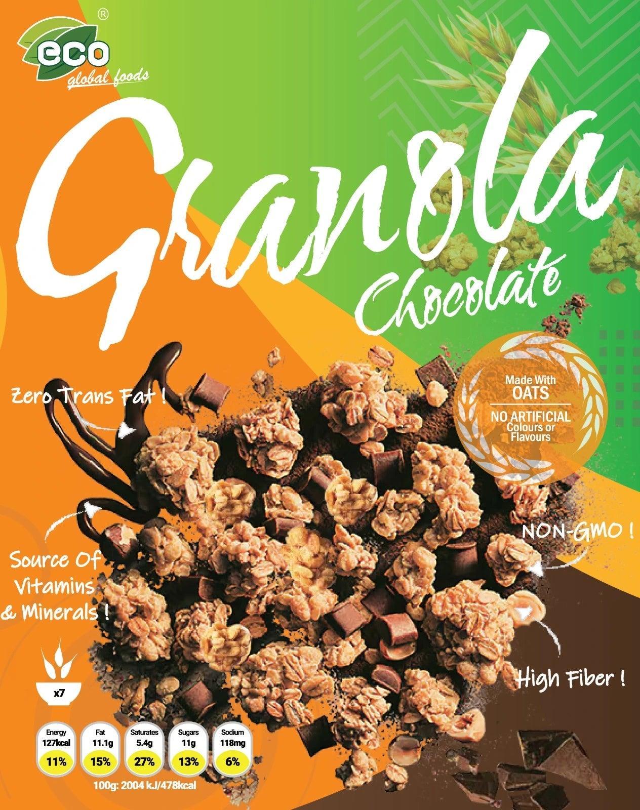 Chocolate Granola Cereal 2