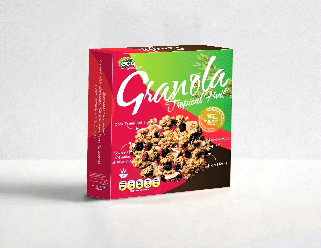 Tropical Fruit Granola Cereal