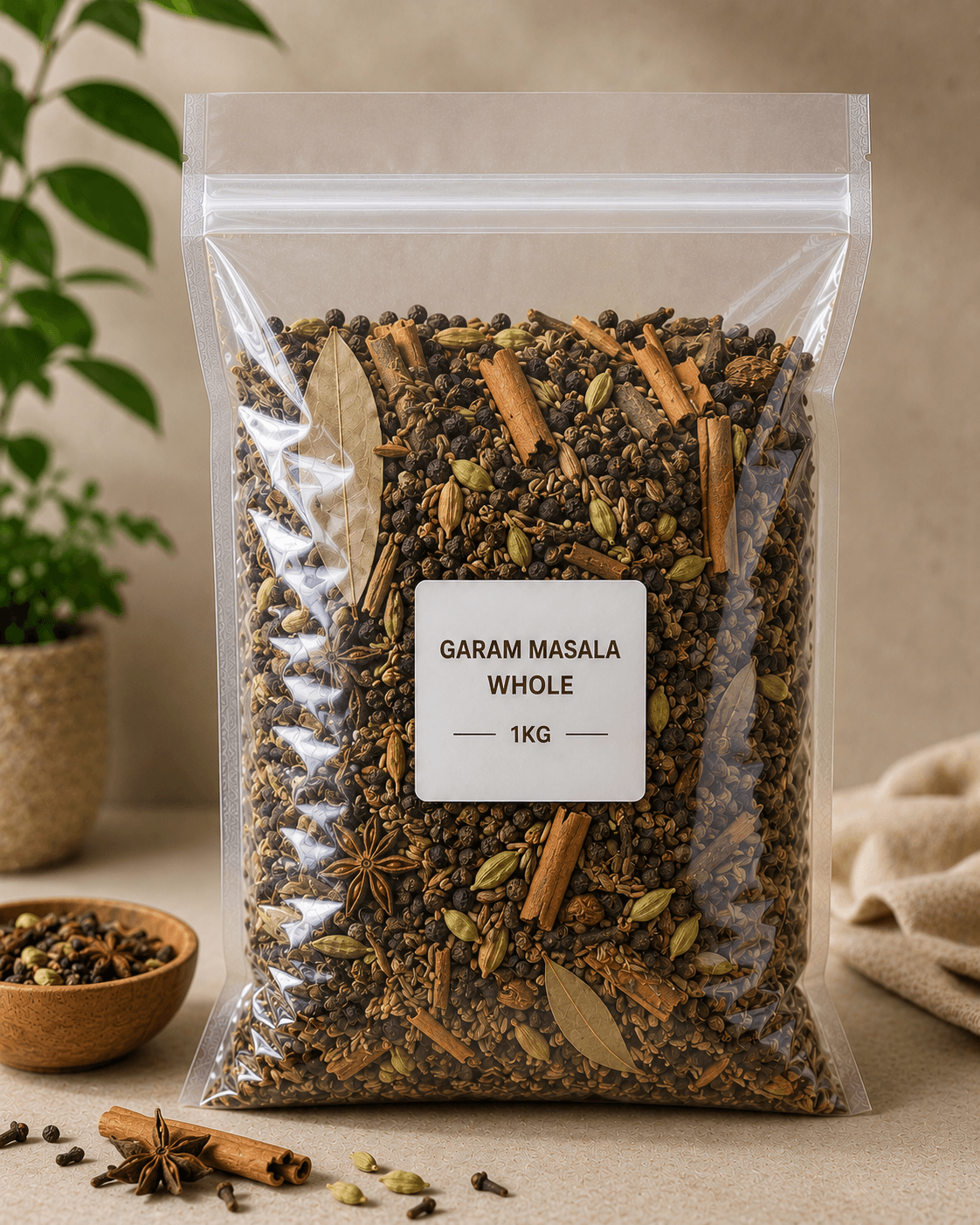 GARAM MASALA WHOLE 1KG