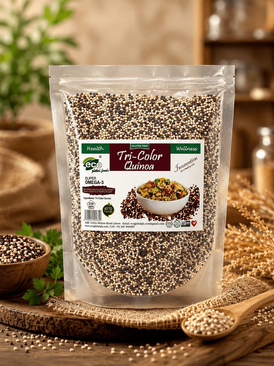 Tri Color Quinoa